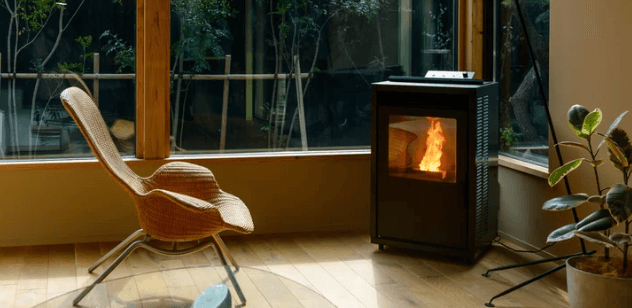 trasporto della stufa a pellet